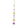 4 Piezas Atrapasueños de Cristal Atrapaluces con Cadena Fabricante de Arcoíris Decoración de Prisma de Cristal para Colgar en la Ventana