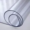 Rollo completo al por mayor tablero de cristal de plástico mantel de mesa engrosado esmerilado de alta densidad mesa de goma suave tablero de PVC vidrio suave transparente