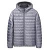 Comercio exterior transfronterizo nueva chaqueta acolchada de algodón para hombre ligera moda con capucha casual chaqueta de pan chaqueta acolchada chaqueta