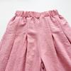 Pantalones de Verano para Niñas 2025 Estilo Coreano Bebé Niña Versátil Casual Suelto Lazo Leggings Casuales Pantalones Linterna
