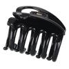 Presilhas de cabelo pretas em formato de coração vazado, grandes e pequenas, grampo de cabelo simples para mulheres, boutique, presilha de banho mais vendida