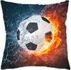 Capas de Almofada Esportivas de Basquete e Futebol Transfronteiriças, Capas de Almofada Decorativas de Beisebol Legais, Capas de Almofada para Sofá e Carro