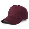 Patrón de Logo de Etiqueta Tejida de Cuero 5 Piezas 6 Piezas 7 Piezas Placa Ligera Gorra de Camionero Americana Gorra de Béisbol Personalización