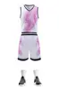 Uniforme de basquete de alta qualidade masculino impressão de logotipo personalizado sportswear adulto treino jovem estudante universitário competição