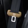 Adecuado para el enchufe del cinturón de seguridad de Mazda, hebilla del cinturón de seguridad, cubierta protectora antiarañazos, antidesgaste, anticortes, fila delantera y trasera, universal.