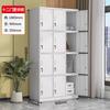 Casillero de Acero para Personal, Casillero de Dormitorio con Cerradura, Gabinete de Almacenamiento de Hierro, Gabinete para Gimnasio Baño