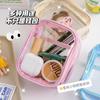 Nova Bolsa Multifuncional para Bebê, Bolsa de Cosméticos de PVC Espessado, Bolsa de Cosméticos Compacta e Portátil com Compartimentos, Bolsa de Cosméticos, Porta-Moedas