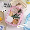 Bolsa para Caminar de Bebé Bolsa Transparente de PVC Muñeco de Algodón Exhibición Bolsa para Cosméticos Bolsa Colgante a Prueba de Polvo Bolsa Portátil de Viaje para Cosméticos