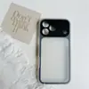 Acabado Mate Tipo Piel de Macaron Se Transforma Instantáneamente en 17, Adecuado para Funda de Teléfono iPhone 17 Pro Max, Apple 16 Pro Dos en Uno