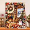 Pintura al óleo digital de Santa Claus transfronteriza para colorear DIY, diseño personalizado basado en imágenes proporcionadas, pintura decorativa acrílica para principiantes, venta al por mayor