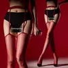 Medias de liga Novia Roja Pequeña, medias brillantes de jacquard de mariposa todo en uno, sexys y sedosas, perfectas para usar en capas, ultradelgadas y sedosas, medias aurora