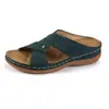 Zapatos de mujer de talla grande de comercio exterior europeo y americano verano 2023 Sandalias de mujer europeas y americanas con cuña plataforma transpirable sandalias huecas al por mayor