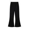 Pantalones acampanados transfronterizos, cuello en V del Sudeste Asiático, moda de AliExpress, superventas, conjunto de top tipo falda y pantalones para mujer europeo y americano