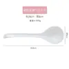 Jingdezhen Blanco Puro Hueso de Porcelana Cuchara Pequeña para Sopa Hogareña Cerámica Mango Largo Cuchara para Arroz Cuchara para Condimentos Cuchara Pequeña Fábrica Mayorista