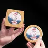 Nuevo Posavasos de Té Aislante del Calor y Absorbente de Agua, Accesorio Antiescarcha para Juego de Té Kung Fu, Portavasos de Café Creativo, Base para Tetera de Cerámica