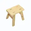 Silla de Madera Maciza con Ensambles Cuadrados para Uso Doméstico, Estilo Granja Tradicional con Respaldo, Adecuada para Restaurantes, Bares y Niños