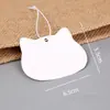 Etiqueta de Precio con Cordón Elástico en Blanco Material de Etiqueta Tarjeta Colgante Joyería Cordón para Joyería Etiqueta de Precio para Joyería