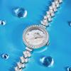 Reloj de Perla Elegante Brillante Serie Princesas Disney Disney para Mujer Reloj de Cuarzo 609/709