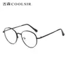 Nuevas Gafas de Protección Ocular Anti-Luz Azul para Hombre y Mujer Moda Metal Estilo Coreano Gafas UV400 Montura Redonda Montura de Gafas 6003