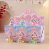 Adornos de Escritorio Creativos Figura de Conejo Nube con Luz Caja Sorpresa Estilo Suave Muñeca Conejo de Jade Femenina Más Vendida Regalo para Niños