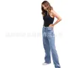 Moda rusa comercio exterior jeans para mujer 2026 nuevo estilo holgado ropa para mujer transfronterizo OZON/WB dropshipping