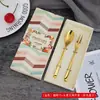 Nueva era cuchillo tenedor cuchara para postre cuchillo para crema cucharilla para té tenedor para té cucharilla para café tenedor para fruta serie cuchillo tenedor cuchara juego titanio plateado