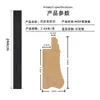 Fabricante Tablero de Densidad MDF Hecho a Medida Cubierto con Líneas Decorativas, Líneas Decorativas para Tocador, Soporte para Exhibición de Obras de Arte, Tiras de Marco para Colgar en la Pared