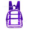 Mochila Jelly Transparente Amazon Cross Border 2023 Nueva Mini Verano Impermeable Mochila Escolar para Estudiantes pvc