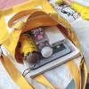 Bolsa Escolar Feminina para Estudante Universitária, Bolsa de Ombro, Bolsa Tote, Bolsa Transversal de Lona Versátil, Estilo Coreano Ins Fabricante de Bolsas