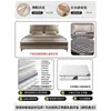 Cama Minimalista Italiana Oreja de Elefante Piel Genuina Moderna Simple 1.8m Doble Recámara Principal Cama Grande Tapicería Suave Almacenamiento Cama Silenciosa
