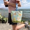 Bolsa Tote de Panda de Dibujos Animados Bolsa de Lona Bolso de Cubo de Gran Capacidad para Mujer 2025 Primavera y Verano Nuevo Bolsa para Lonchera Dropshipping