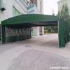 Toldo Deslizante Telescópico Toldo Plegable Aleación de Aluminio Publicidad Móvil Logística de Eventos Almacenamiento Estacionamiento Tienda de Campaña para Exteriores