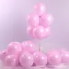 Decoraciones para Fiesta de Primer Cumpleaños y Boda de Colores Macaron Globos de Látex de Colores Dulces Látex Ecológico