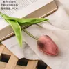 Mini Tulipa Flores Artificiais Transfronteiriças Amazon Wish Decorações de Casamento Estilo Ins Fabricante de Flores Artificiais Rosa
