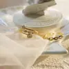 Anillo Abierto Ajustable de Oro Laminado de 14K con Forma de Corazón de Durazno y Estrella para Mujer, Diseño de Nicho, Estilo Dulce y Fresco, Anillo de Dedo