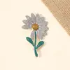 Broche de Girassol Mais Vendido em 2025, Alfinete de Girassol, Broche Elegante de Alta Qualidade para Terno