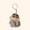 Accesorios Populares para Mochila Escolar de Crayon Shin-Chan, Llavero Estilo Ins, Colgante Lindo, Suministro Directo del Fabricante, Regalo de Vacaciones