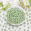 Venta Caliente Transfronteriza Perla Shijia Imitación Vidrio Fantasma Perforado Perlas de Perlas Simuladas Cuentas Sueltas DIY Accesorios para Ropa