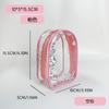Bolsa Portadoll Estilo Caricatura Impresa de 15 cm, Bolsa de Almacenamiento para Muñecas, Bolsa de Exhibición 3D para Muñecas de Algodón, Bolsa Ita con Colgante