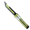 Modelo de Accesorio de Juego 25cm Hoja de Mariposa Tarjeta Gráfica Grande Negro Amarillo Modelo de Metal Artesanía de Accesorio