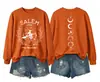 Salem 1692 se perdieron el estilo europeo, sudadera de otoño e invierno para mujer, moderna y versátil de Amazon