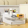 Estante de escritorio para archivos A3A4, estante de metal para documentos, caja de archivos, estante de almacenamiento de archivos de varias capas, caja de almacenamiento para carpetas de archivos