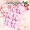 Molde para Pastel con Forma de Lazo de Silicona de Grado Alimenticio Molde de Horneado Estéreo 3D Hecho a Mano Mousse Molde de Chocolate para el Día de San Valentín de 6 Piezas
