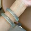 Pulsera de Cuarzo Hielo Jade Azul Agua Azur Congelada Pulsera Curry Azul Pulsera Jade Plana para Agua Pulsera Moyu