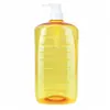 Botella de Plástico Pet Ámbar de 1800ml, 32 Hilos, Fabricación a Medida de Fábrica, Botella Tipo Prensa de Gran Capacidad para Detergente de Cocina