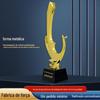 Troféu Criativo Banhado a Ouro, Troféu de Liga Personalizado, Troféu de Prêmio Anual Corporativo Personalizado, Fabricante de Produção do Prêmio Fênix Dourada