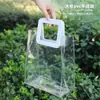 Caixa de Embalagem de Girassol Ins para o Dia do Professor 2025 Bolsa Transparente Caixa de Presente para Biscoitos e Bolos Saco de Presente para Companheiros
