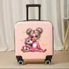 Maleta para niños de 8 a 15 años, estudiantes hombres y mujeres, pequeña, de 20 pulgadas, rueda universal, candado, caja de viaje para abordar, barata