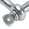Grillete Japonés Tipo D Estándar Nacional Gancho de Elevación Galvanizado en Forma de D Anillo de Elevación Marino Tipo U Mosquetón con Resorte Tipo U Eslabón de Ojo de Elevación Grillete