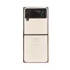 Adequado para nova personalidade de desenho animado Criativo Couro Samsung Zflip3 tela dobrável capa protetora de celular F7110